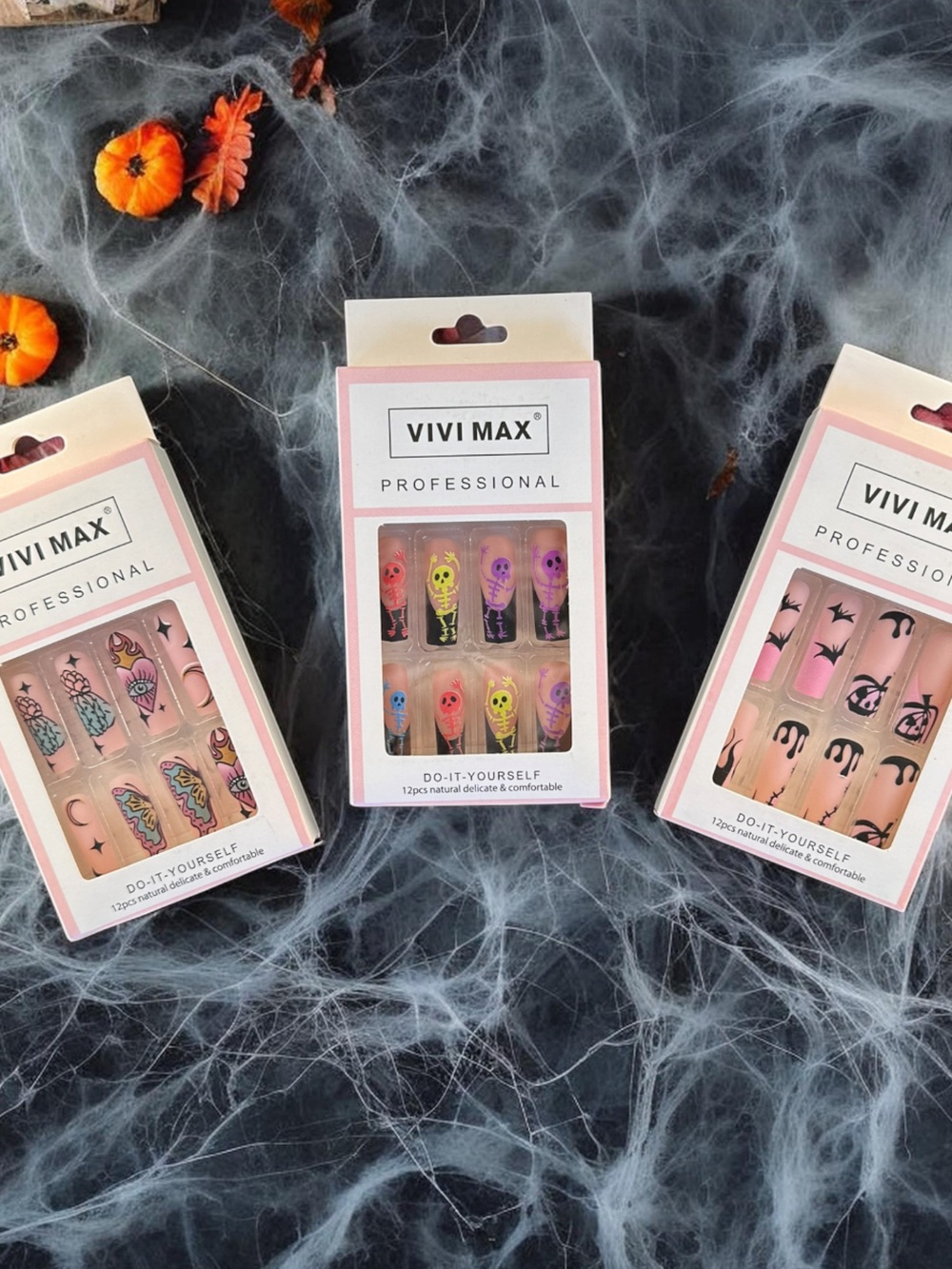 Halloween press on nails (3 sets)